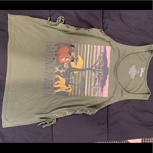NWT Disney Lion King tank top